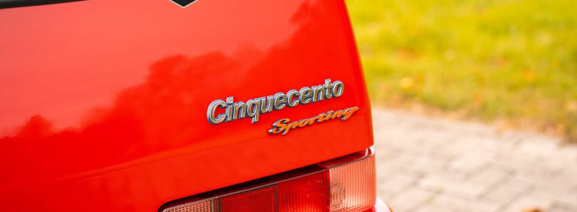 Fiat Cinquecento Sporting 26